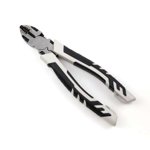 Multi-function Cr-V diagonal cutting pliers with new type double color plastic handle