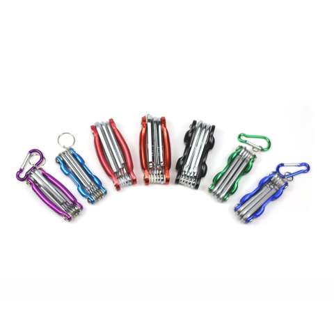 8pcs foldable ball end hex key wrench