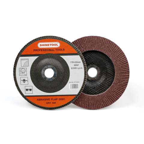 Flap disc, brown Aluminium oxide