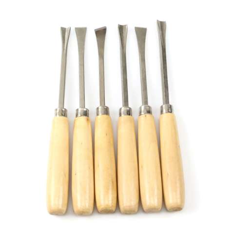 6pcs wood carving chisel set