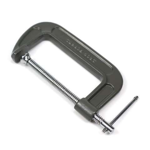 Heavy duty fully drop forged C clamp for woodworking
