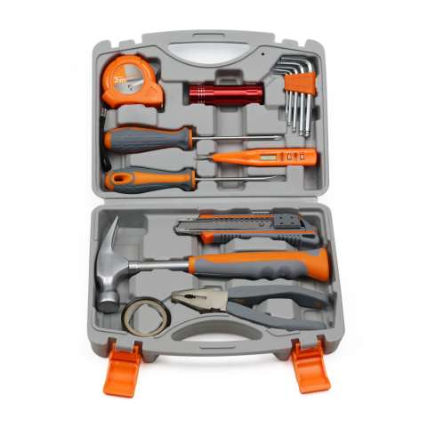 8pcs set home use hand tools kit with screwdriver pliers hammer tape knife