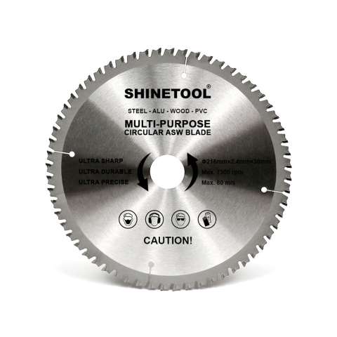Professional multi-purpose Tungsten carbide tipped TCT round saw blade