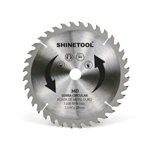 General purpose TCT circular saw blade for wood cutting with alloy tips