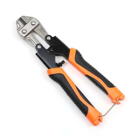 8 inch professional CRV steel mini bolt cutter with plastic grip handle