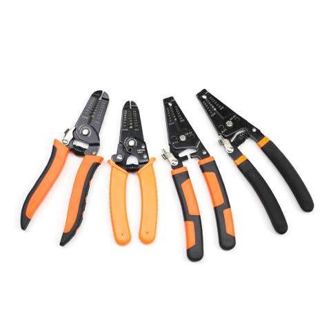 6.5 inch multi-use cable cutting wire stripper with machine grinding blade