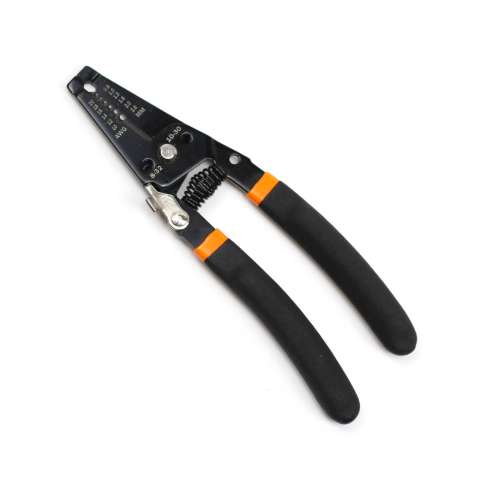 7 inch 185mm AWG electric wire stripper with double color PVC dipped handle