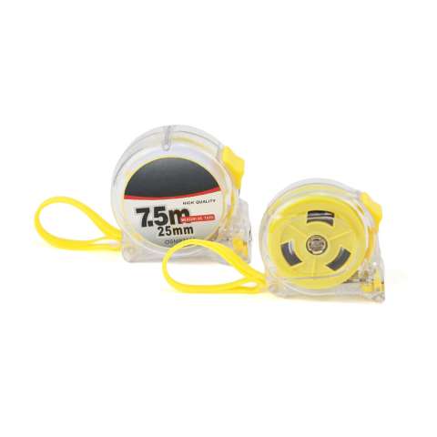 clear transparent measuring tape measure