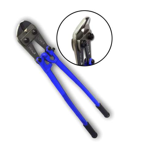 bolt cutter bent blade