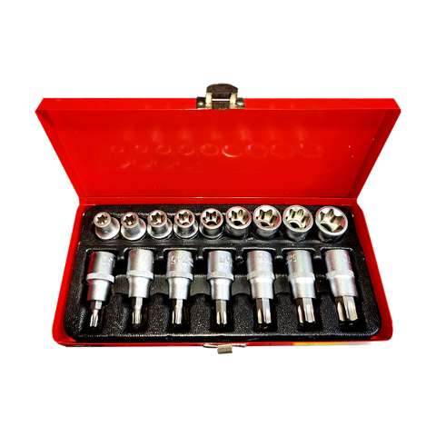 16pcs socket wrench set 1/2