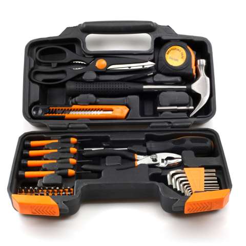 39pcs DIY household mixed hand tools kit