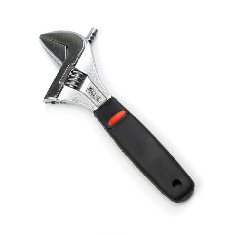 adjustable wrench with short handle