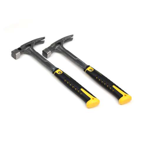 New style one-piece forged claw hammer with screw mounted integrated handle