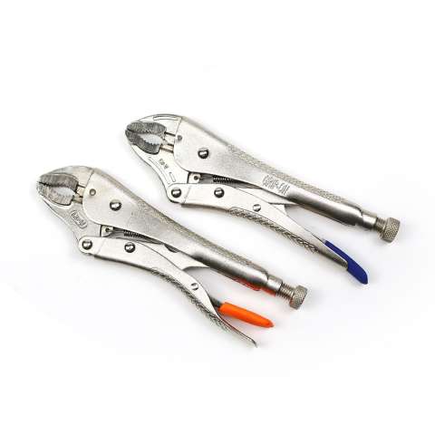 High quality professional Cr-V steel 3 nail vise grip locking pliers with PVC dipped handle