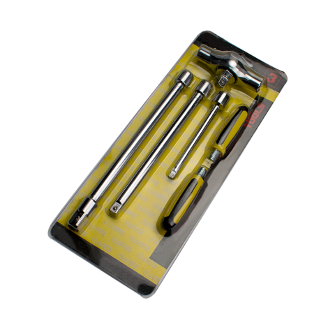 3 in 1 ratchet extension bars with T type dismantled handle