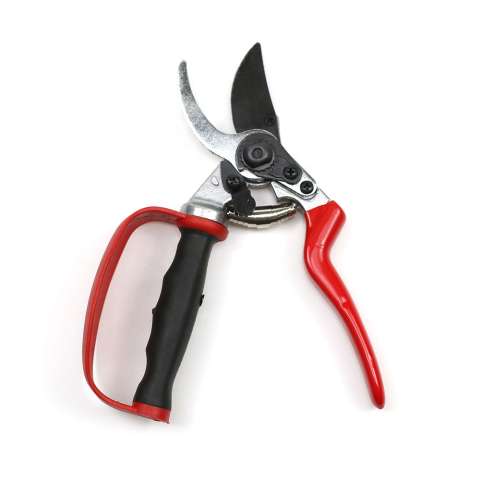 pruning shear with swivel protective handle