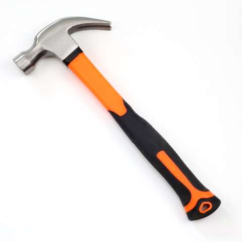 claw hammer with magnetic nail starter
