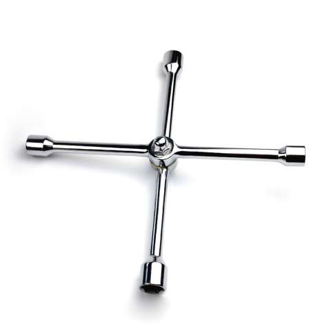 New style foldable cross rim wrench