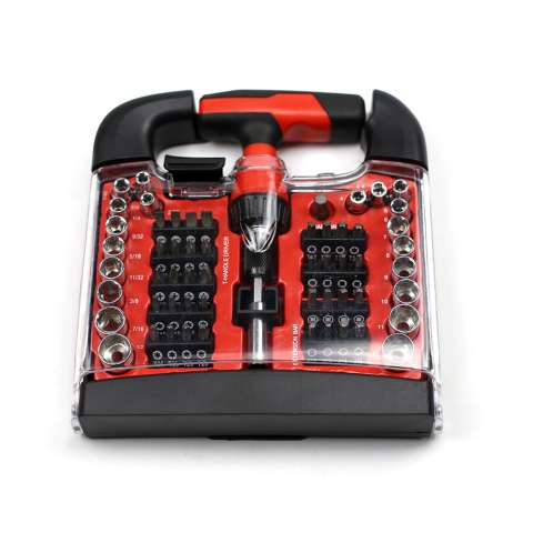 59pcs ratchet screwdriver bits and sockets set