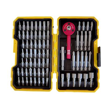 74 pcs screwdriver head bits kit