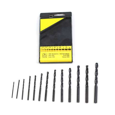 13pcs twist drill bits set