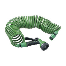 EVA coiled hose with spray gun