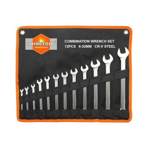 6pcs-14pcs spanners set with canvas hanging bag