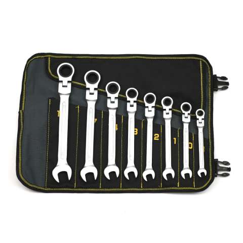 8pcs ratchet wrench spanner set