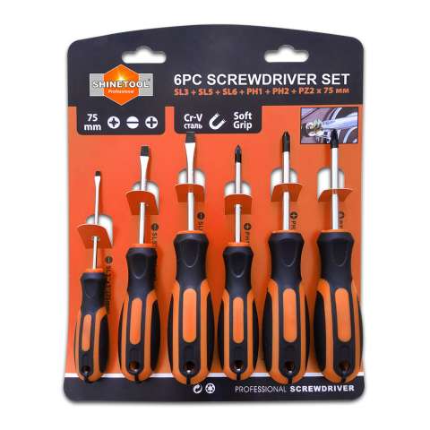 6pcs screw driver screwdriver set