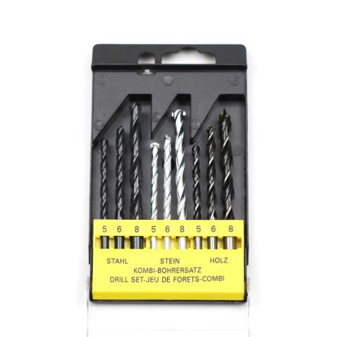 9pcs wood drill bits set