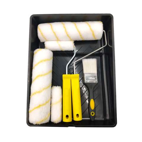 6pcs 4 and 9 inch paint brush set