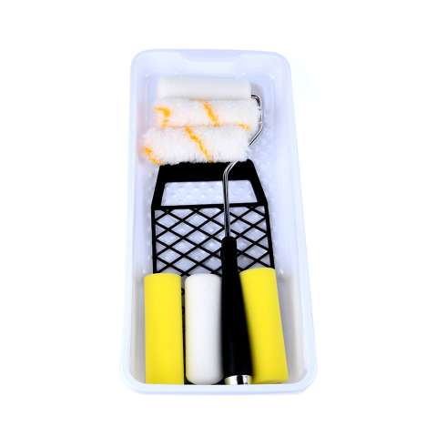 8pcs Multi 4 inch mini roller brush set