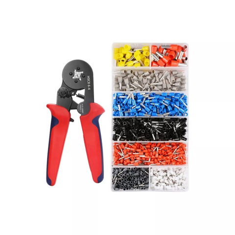 Wire stripper Crimper plier cable crimping tools set