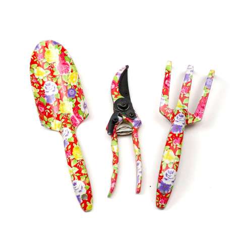 3pcs trowel pruning shears and fork