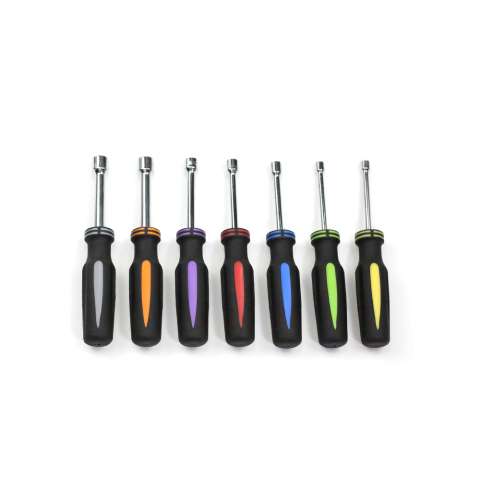 7pc hex nut screwdriver socket set