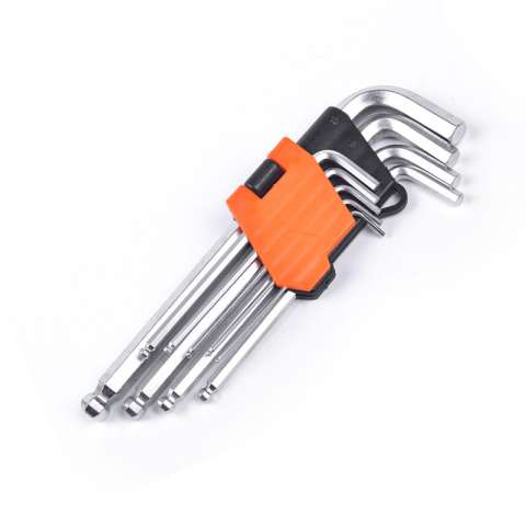 9pcs ball point hex key wrench set