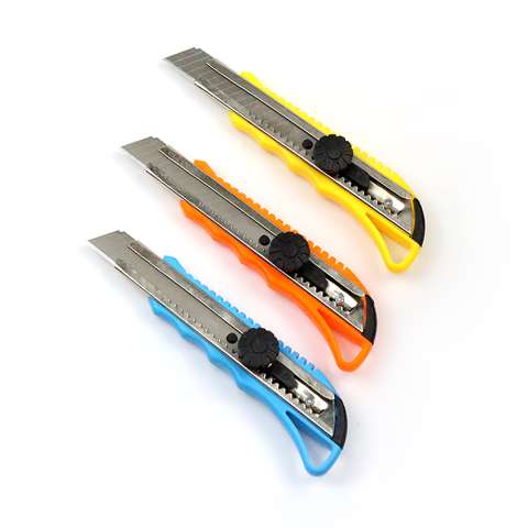 Sharp blade manual colorful paper cutter knife