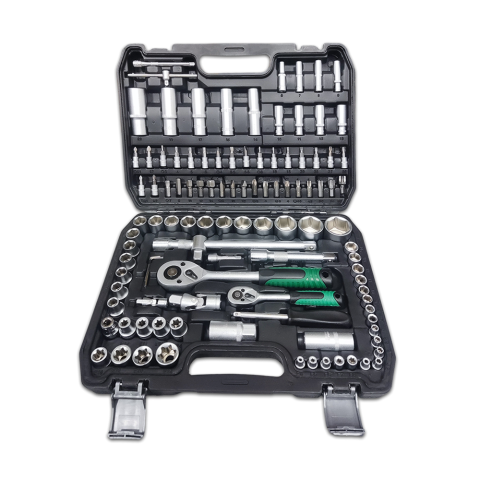 108pcs socket set with screwdriver bits ratchet handle