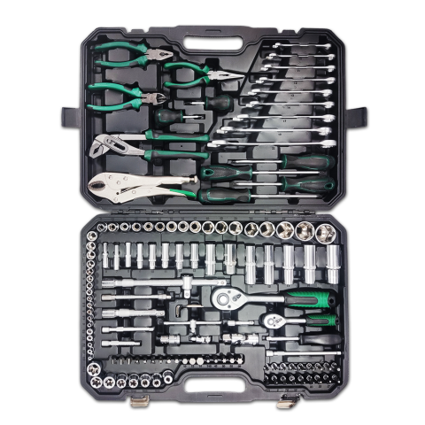 131pcs combination socket and tools set home repair kit