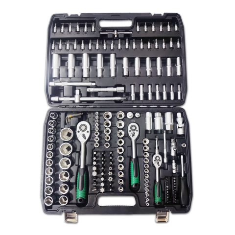 172pcs 1/2 3/8 1/4 socket set