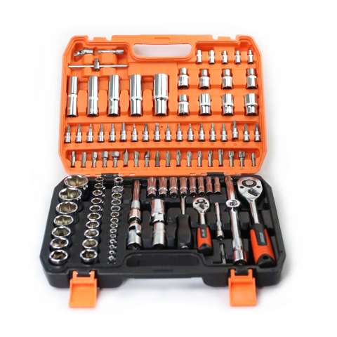 108pcs socket set with screwdriver bits ratchet handle new package