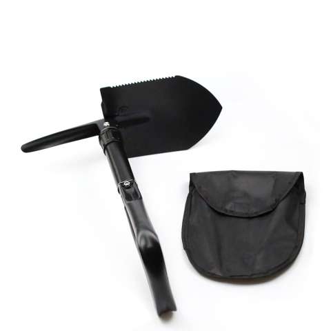 Outdoor household large handle foldable multi-purpose shovel