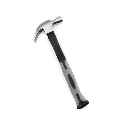 Polished American type claw hammer