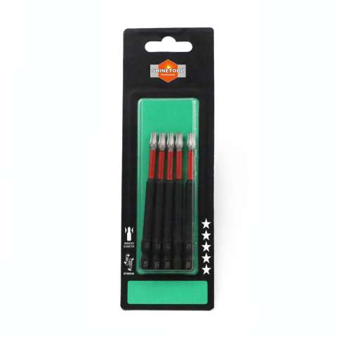 5pcs S2 material T25 bits set screw driver bit