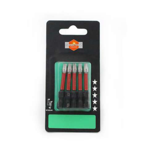 OEM 5pcs impact S2 material torx T25 screwdriver bits set