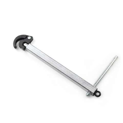 Multifunctional bathroom sink tool basin wrench with movable handle