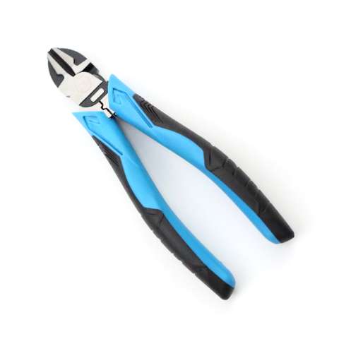 Multifunctional eccentric diagonal cutting pliers with ergonomic handle